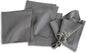 Solino Home Linen Cloth Napkins Set of 4-100% Pure Linen Steel Gray Dinner Napkins 20 x 20 Inch for Spring - Classic Hemstitch, Handcrafted and Machine Washable