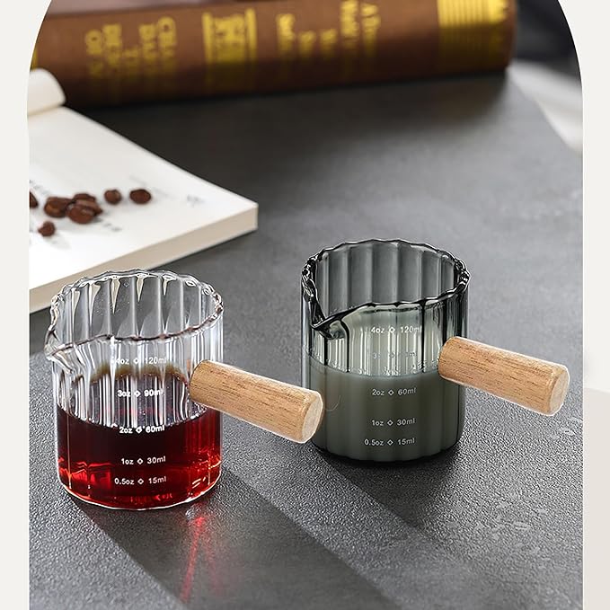 Espresso Cups Set of 2, 4 OZ Espresso Shot Glasses - Image 7