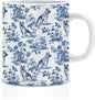 Chinoiserie German Shepherd Mug, German Shepherd Gifts by Unknown