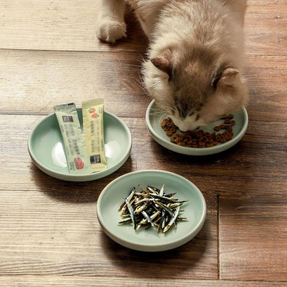 3 PCS Ceramic Cat Bowls, 5.5 in Pet Bowl Cat Dishes - Image 5
