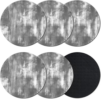 Modern Minimalist Coasters Set of 6, Absorbent Coasters by Unknown