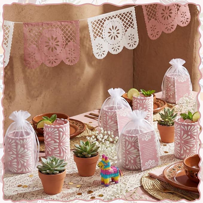 24 Set Cielito Lindo Party Favors, Handleless | Mexican Tequila Shot Glasses - Image 6
