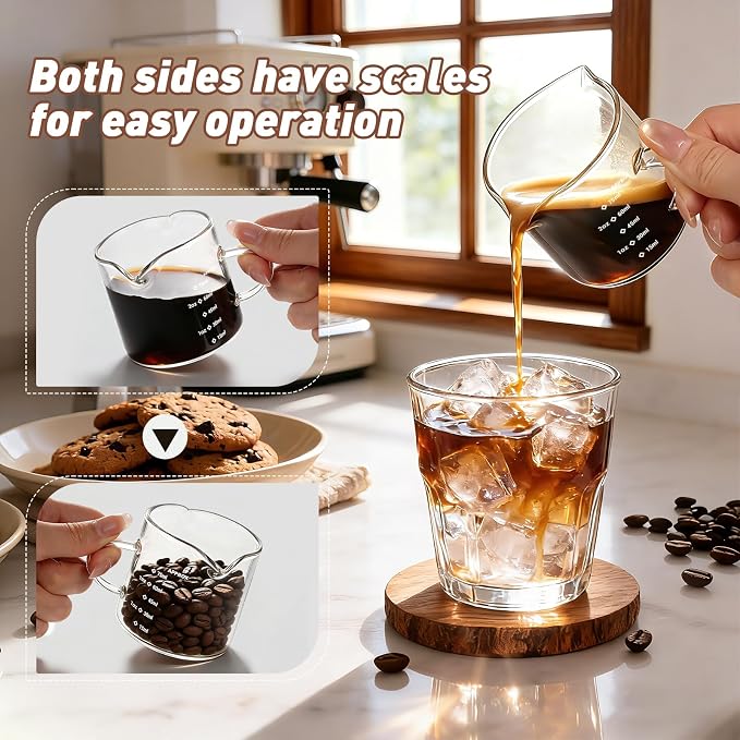Espresso Cups Set of 2: Espresso Machine Accessories - Image 4
