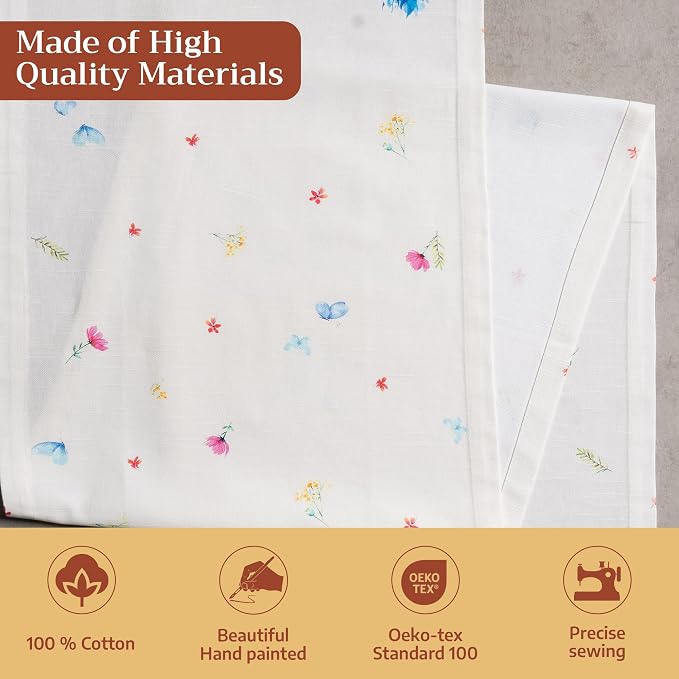 Maison d' Hermine Table Runner 100% Cotton 14.50" x 108" | Table Runners 108 - Image 3