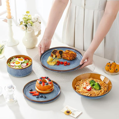 ONION Ceramic Plates and Bowls Sets - Image 2