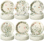 Umigy 120 Pcs Summer Wild Floral Paper Plates 7 Inch Party Plates, Flower and Butterfly Dinner Tableware Watercolor Flower Tea Party Dessert Tableware for Birthday Wedding Baby Shower Bridal Shower
