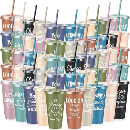 Uiifan 50 Pcs Inspirational Cups Bulk by Uiifan