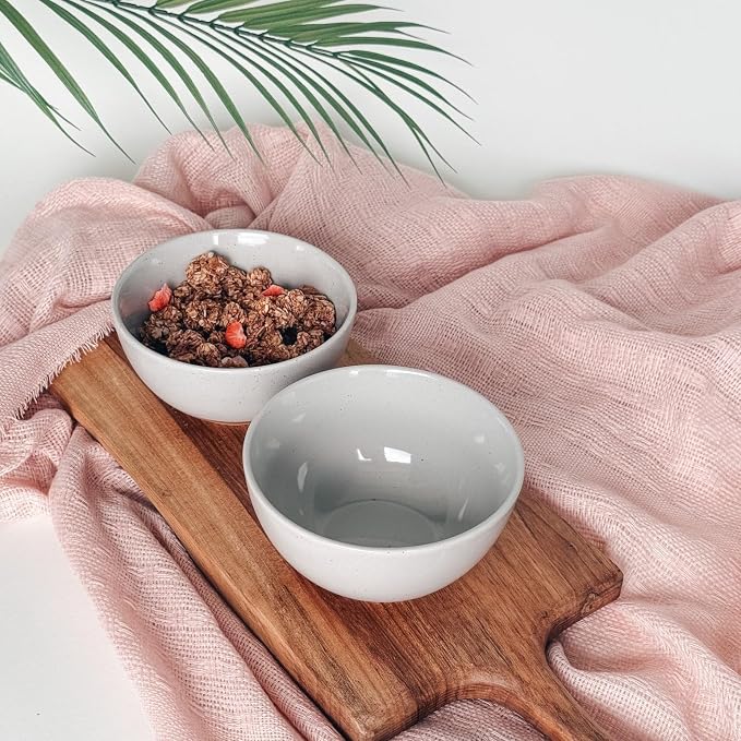 Mora Ceramic Small Dessert Bowls - 16oz - Image 5