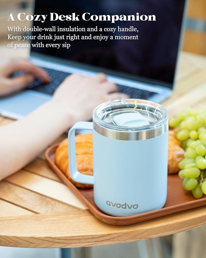4 Pack 12oz Insulated Coffee Mug - Image 6