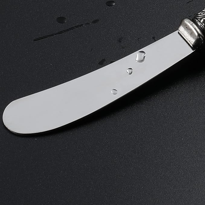 REVERIE Collection 4-piece Stainless Steel Butter Spreader Cheese Knife - Image 7