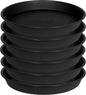 6 Pack of 7 inch Plant Saucer, Heavy Duty Plastic Plant Water Tray 7 inch Round by Bleuhome