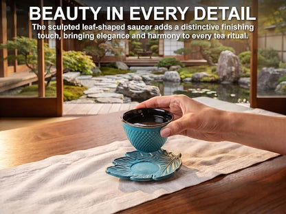 Cast Iron Tea Cup Set of 2 - Image 5