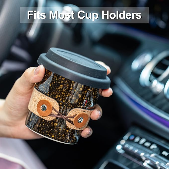 Travel Coffee Mug Ceramic TO Go Coffee Tumbler - Image 5
