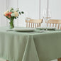 maxmill Square Jacquard Tablecloth Waterproof Spillproof Wrinkle Resistant Soft Weaved Design Table Cloth for Dinner and Party Washable Fabric Cover, Indoor Outdoor Use, 60 x 60 Inch, Sage Green