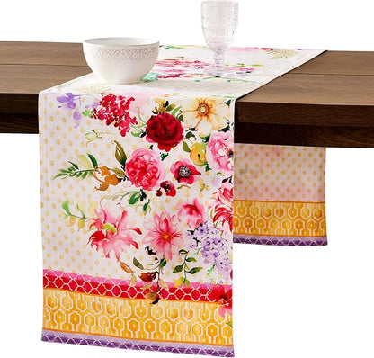 Maison d' Hermine Table Runner 100% Combed Cotton 14.5"x108" | Table Runners by MaisondHermine