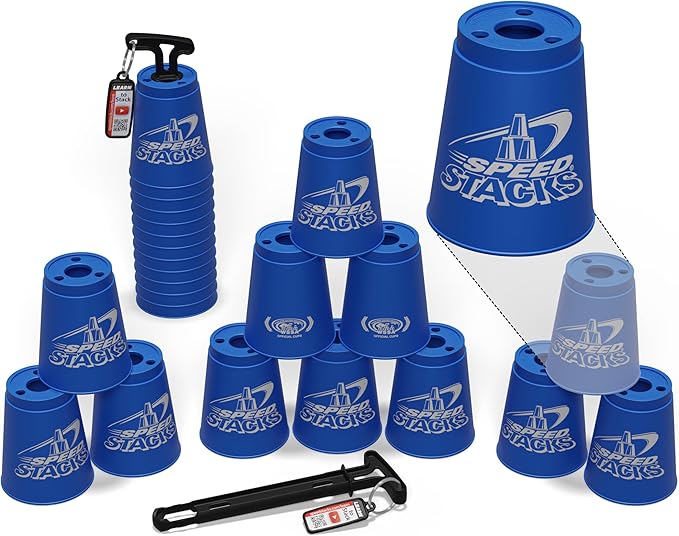 Speed Stacks | Official Sport Stacking Set, Low Friction | WSSA Approved by SpeedStacks