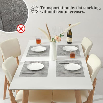 Leetaltree Silver Placemats Set of 12 - Image 6