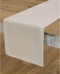 Solino Home Linen Table Runner 36 Inches - 100% Pure Linen Light Natural Table Runner 14 x 36 Inch Ideal for Dresser and Coffee Tables - Spring, Easter - Athena