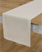 Solino Home 100% Pure Linen Table Runner Natural Long, Athena 14 x 90 in | by SolinoHome