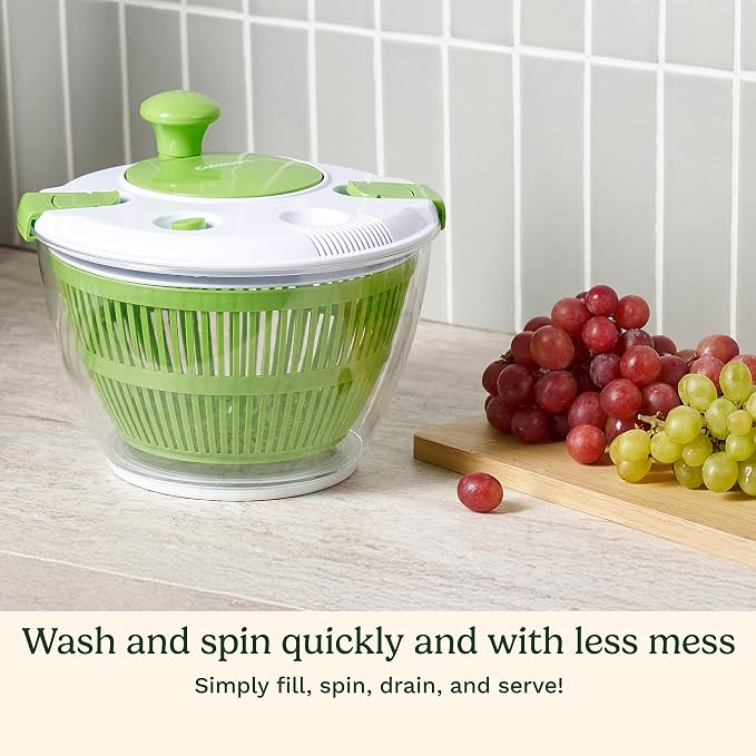 Cuisinart Salad Spinner- Wash, Spin & Dry Salad Greens, Fruits & Vegetables - Image 2