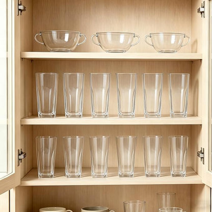 Top-spring 12+20 Oz Reusable Plastic Water Tumbler 12pcs Clear BPA Free | - Image 8