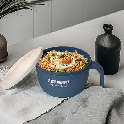 Layron Large Ramen Bowl, Ramen Noodle Bowls Microwavable 45 oz, Ramen Cooker - Image 7