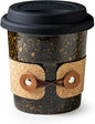 Coffee Travel Cups with Lids Ceramic To Go Coffee Tumbler Tea Mug | Spill Proof by Cormomu