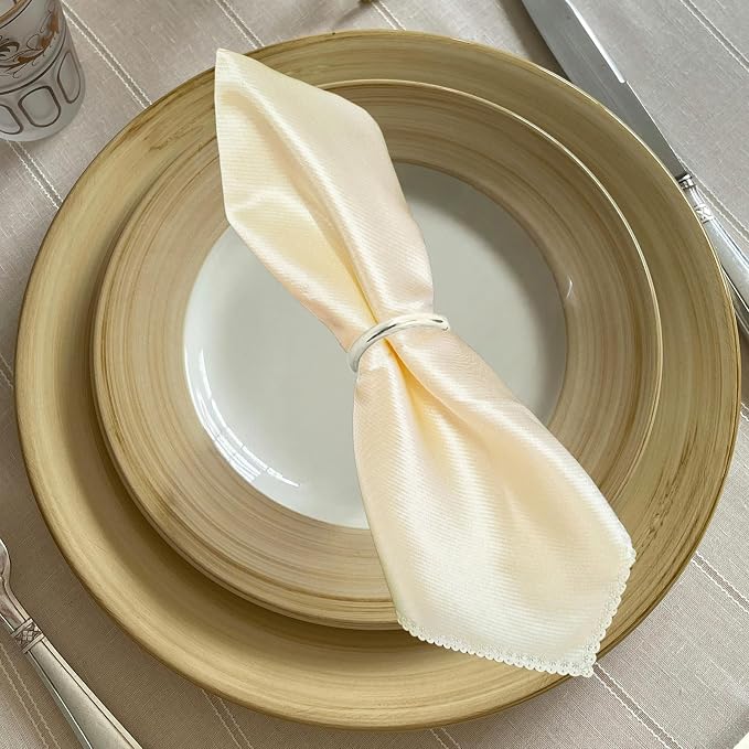 10 Pcs Silver Napkin Rings - Image 5