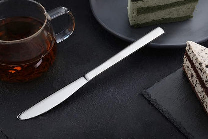 New Star Foodservice Windsor Pattern 18/0 Stainless Steel Dinner Knife - Image 6