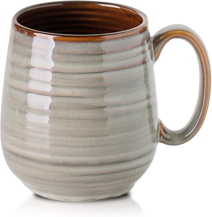 HASENSE Coffee Mug, 20 oz Large Ceramic Latte Cup by Hasense