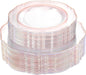 100pcs Rose Gold Plates Plastic Disposable by WDF