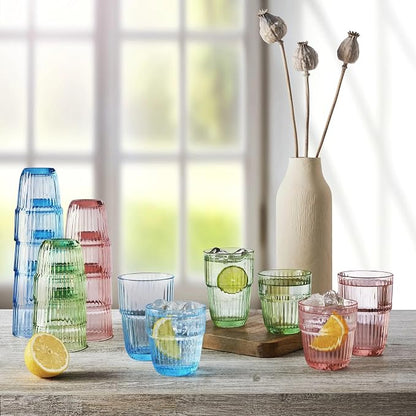 Bormioli Rocco Barshine 12.88 oz. Long Drink Stackable Tempered Drinking Glasses - Image 3
