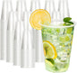 YEEHAW 16 oz Plastic Cups, 1000 Pack - Clear Disposable Drinking Water Cups for Cold Beverages, Ideal for Party