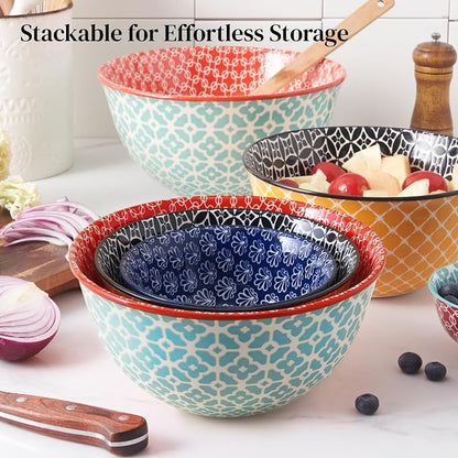 DOWAN Mixing Bowls, Ceramic Mixing Bowls - Image 5