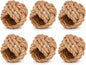ALPHA Living HOME Woven Napkin Rings Set of 6 by ALPHALivingHOME