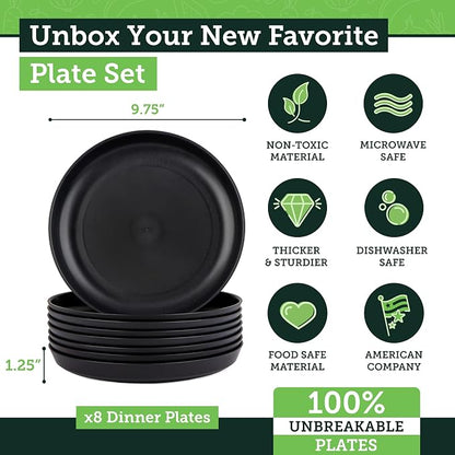Grow Forward Premium Wheat Straw Plates - Image 3
