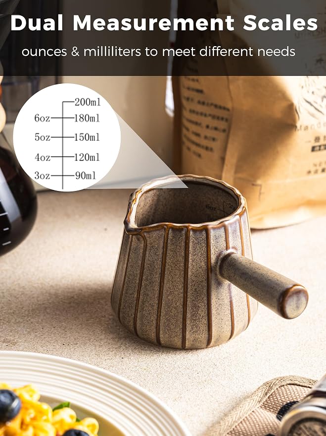 Espresso Cup, Ceramic Espresso Measuring Cup, Espresso Accessories | Espresso - Image 4