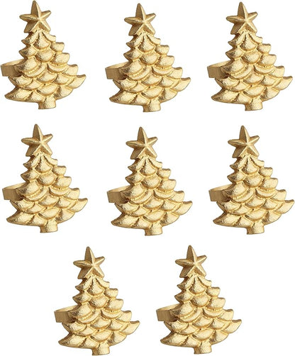 COTTON CRAFT Christmas Tree Napkin Rings by COTTONCRAFT