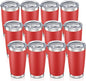 20 oz Tumbler with Lid Stainless Steel Insulated Tumblers Bulk Cups Mug | by Orebigo