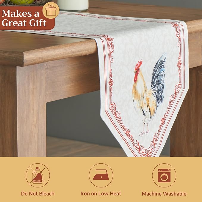 Maison d' Hermine Table Runner 100% Cotton 14.50" x 108" | Table Runners 108 - Image 5