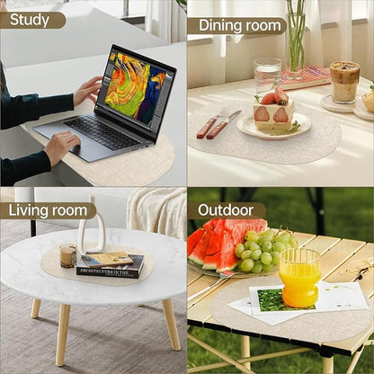 Faux Leather Placemats Set of 4 - Image 7