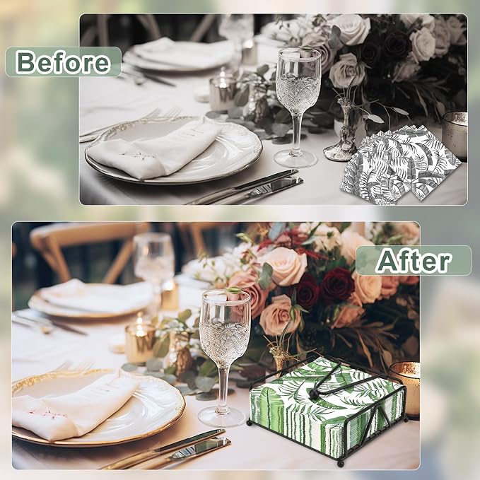 Napkin Holder for Table, Flat Napkins Holder - Image 3