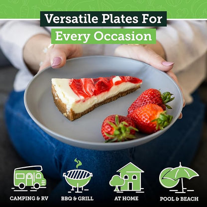 Grow Forward Premium Wheat Straw Plates - Image 2