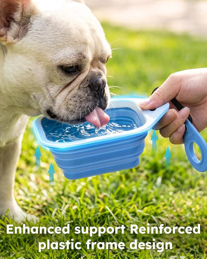 Pecute 2 Pack Foldable Dog Bowls - Image 6