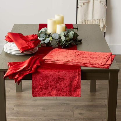 DII Velvet Collection Tabletop, Napkin Set - Image 9