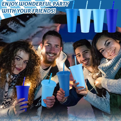 Skylety 12 Pcs Winter Plastic Cups - Image 5