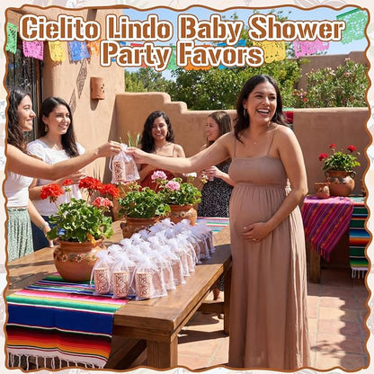 12 Set Cielito Lindo Party Favors, Terracotta, Handleless | Mexican Tequila - Image 6