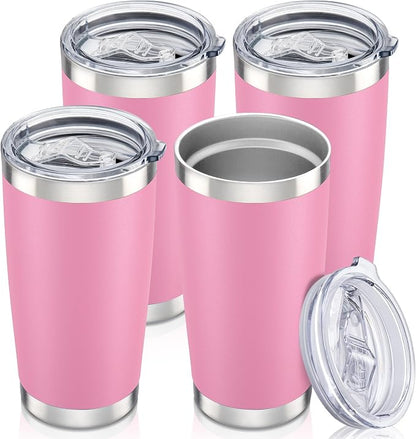 20 oz Tumbler with Lid Stainless Steel Insulated Tumblers Bulk Cups Mug | by Orebigo