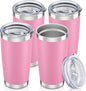 20 oz Tumbler with Lid Stainless Steel Insulated Tumblers Bulk Cups Mug | by Orebigo