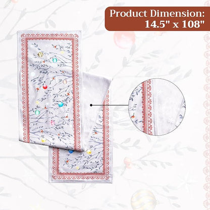 Maison d' Hermine Table Runner 100% Cotton 14.50" x 108" | Table Runners 108 - Image 7
